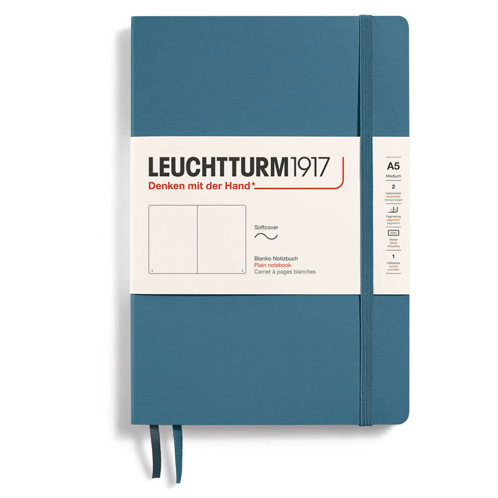 Leuchtturm SoftCover Plain Notebook A5