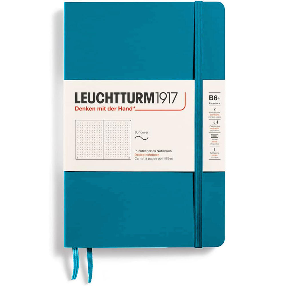 Leuchtturm SC Paperback Dane B6+ Notebook123pg