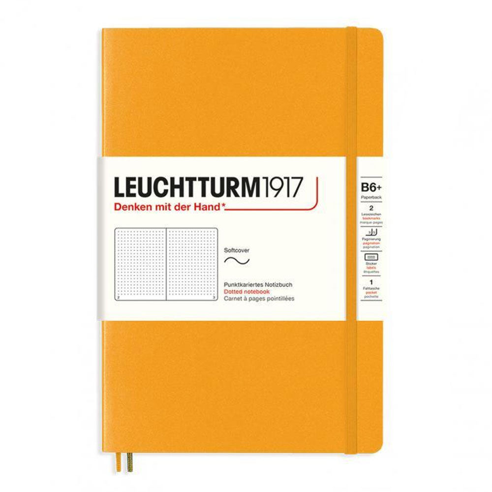 Leuchtturm SC Paperback prikket B6+ notebook123pg