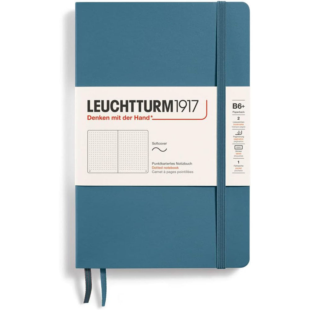 Leuchtturm sc pocketbok prickad b6+ anteckningsbok123pg