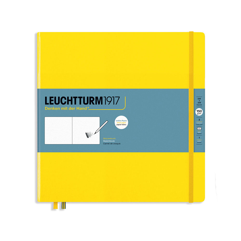 Leuchtturm Hardcover Square Slan Sketchbook 225mm