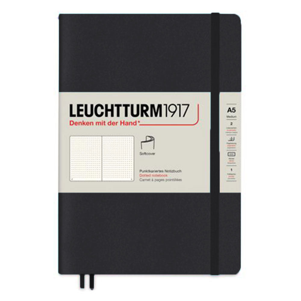 Leuchtturm Softcover prickade anteckningsbok A5