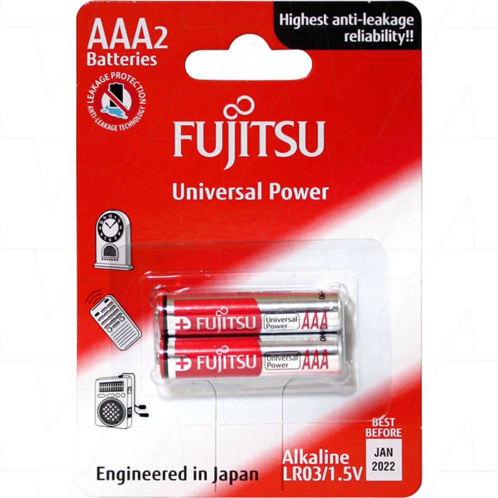 Fujitsu Alkaline Blister Universal Power (Pack von 2)