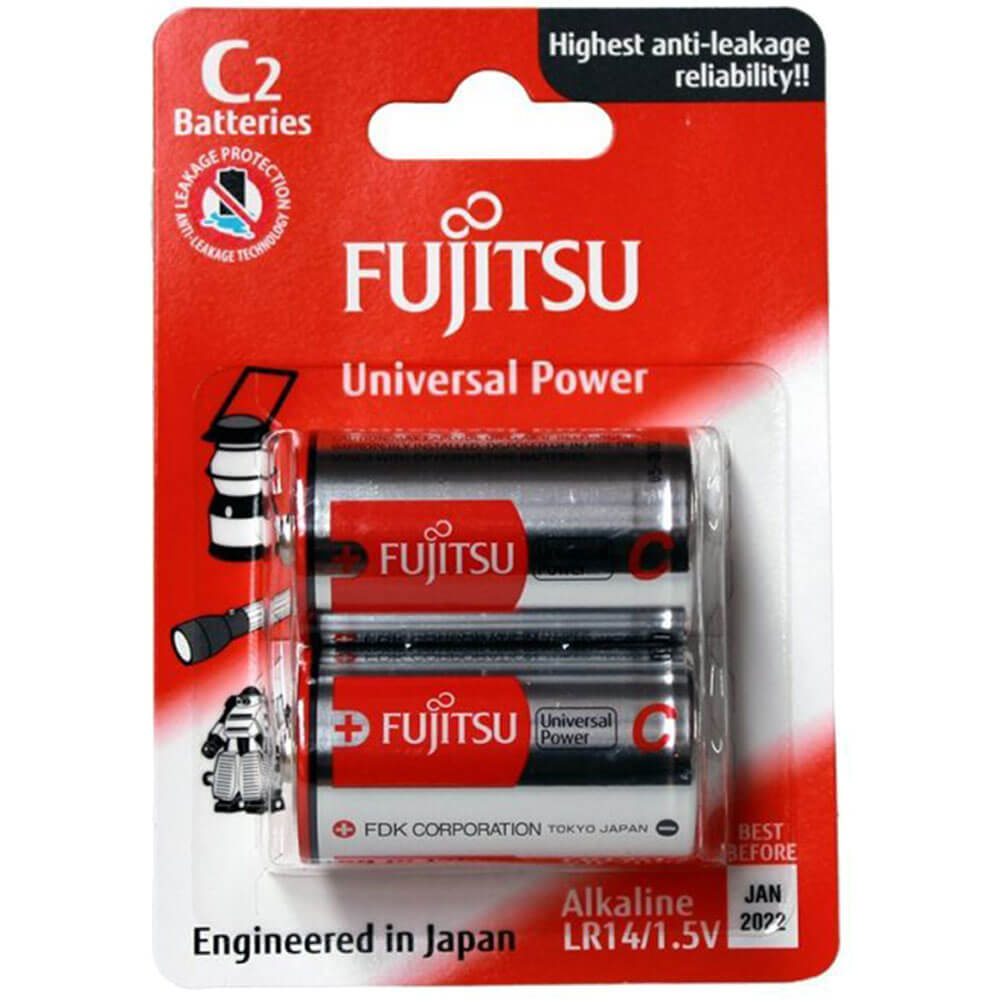 Fujitsu Alkaline Blister Universal Power (confezione di 2)