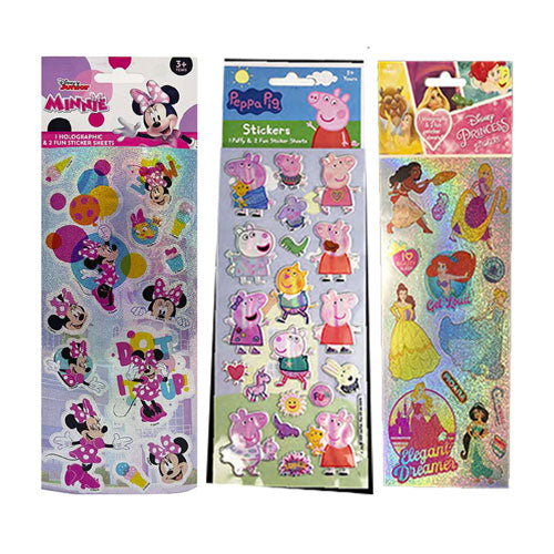 Bubble Sticker Sheets 3pcs