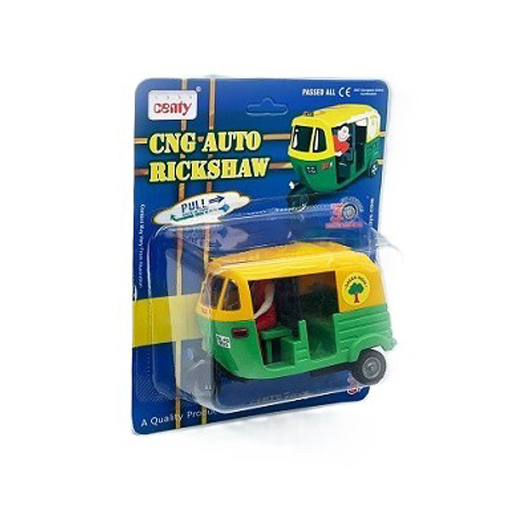 Auto Rickshaw Pull Back Toy