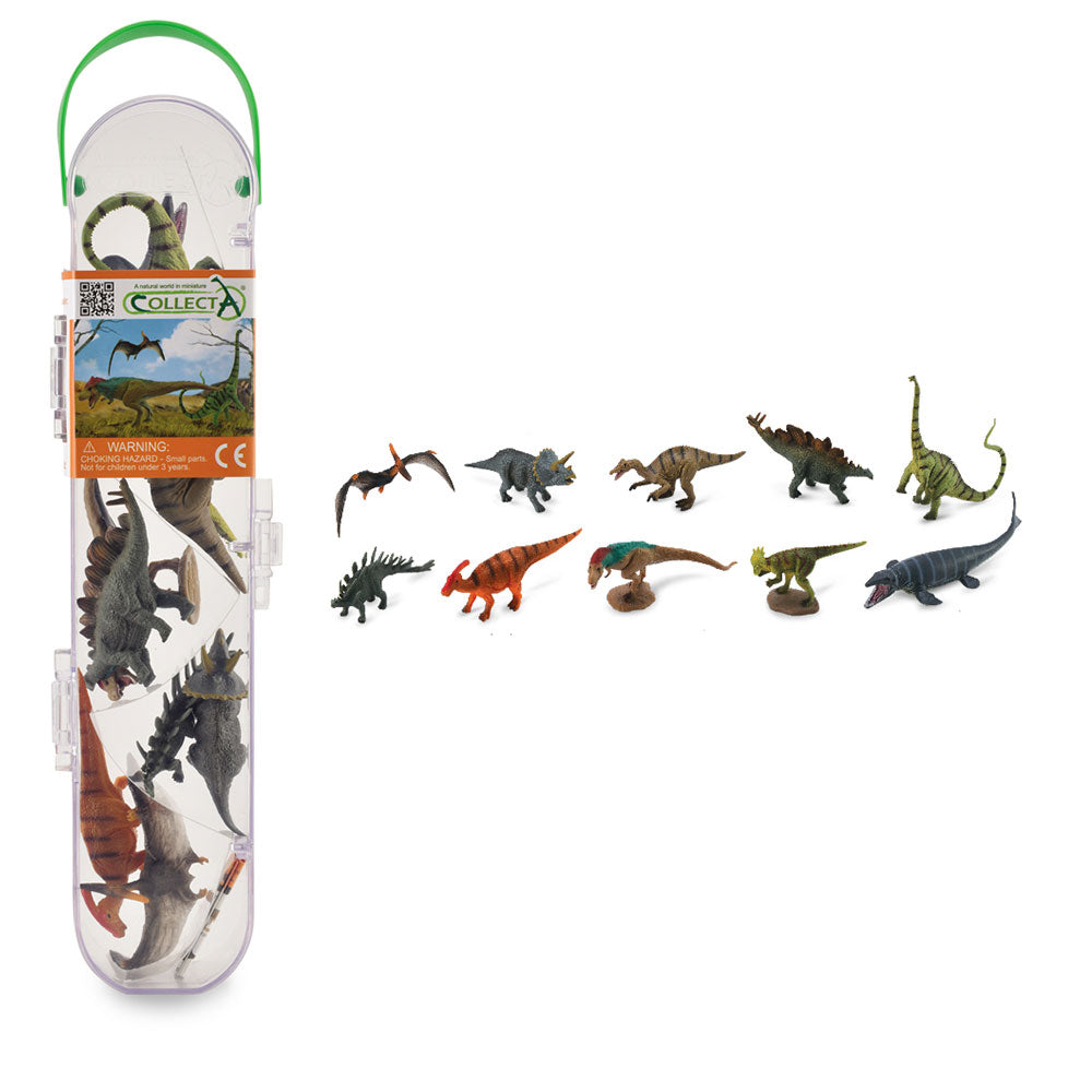 Collecta dinosaurusfiguren in buiscadeauset (set van 10)