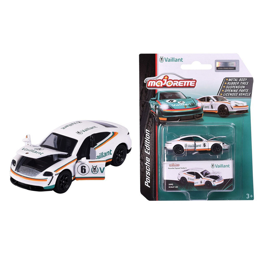 Majorette Porsche Taycan Vaillant Model CAR