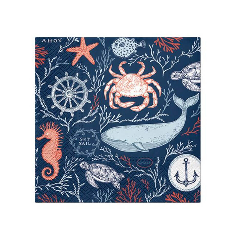 Paw Lunch Napkin 33cm (20 pk)