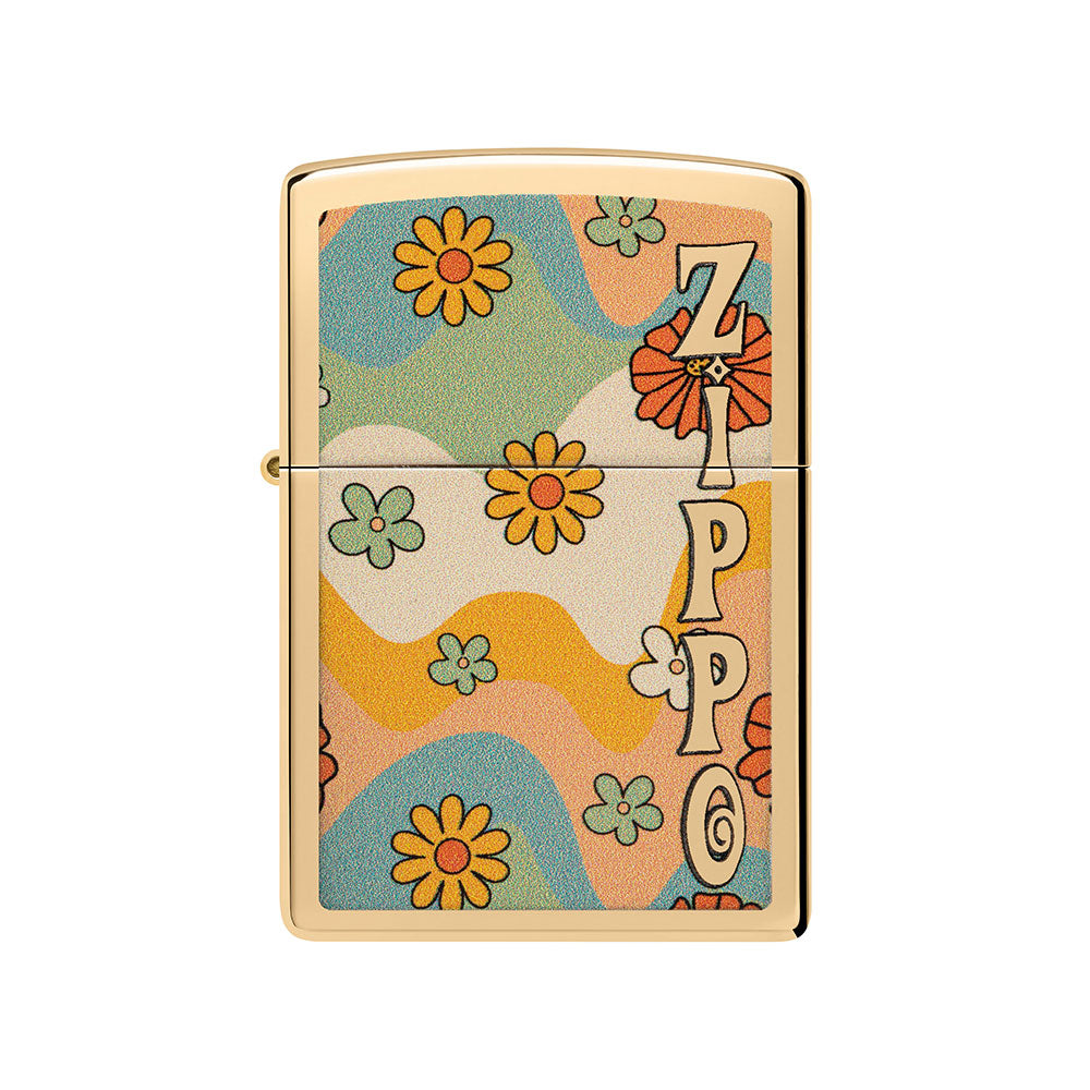 Zippo Flower Power Design Windproof lettere