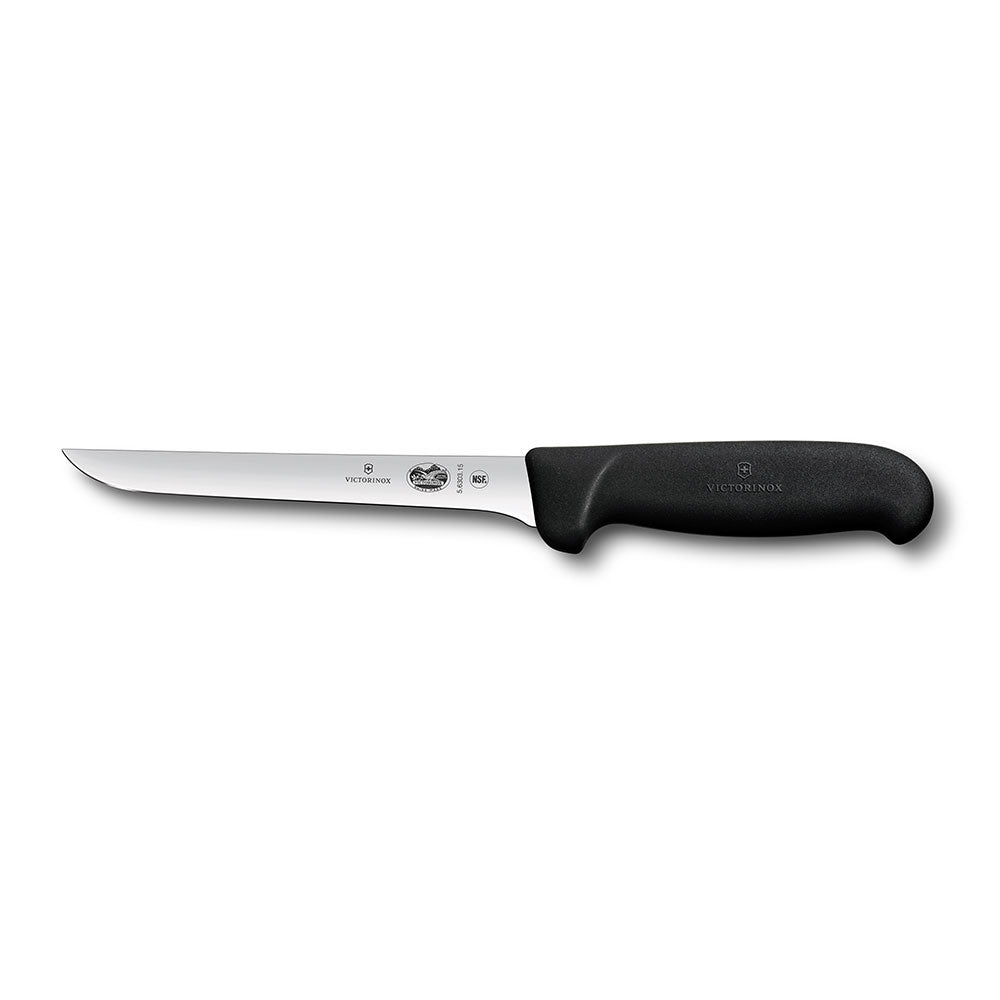 Fibrox Standard Blade Boning Knife (negro)