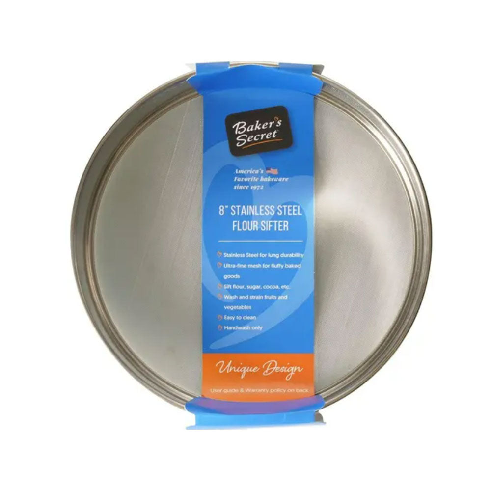 Bakers Secret Stainless Steel Flour Sifter (20x5cm)