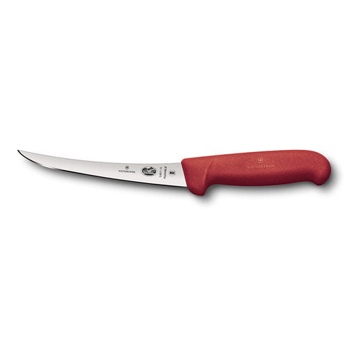 Fibrox Curved Flexible Narrow Blade Boning Knife 15cm