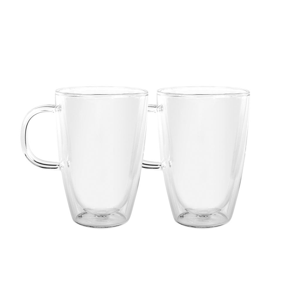 Avanti Caffee Manico Double Wall Glass (Set of 2)