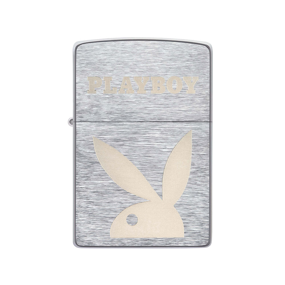 Zippo Playboy geborsteld Chrome winddichte lichter