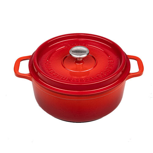 Chasseur Gourmet Round French Oven (Crimson)