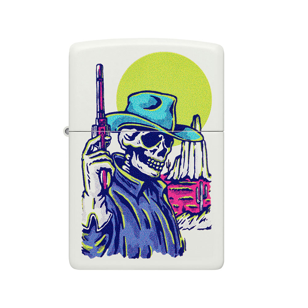 Zippo Cowboy Skull Design Windproof Lighter