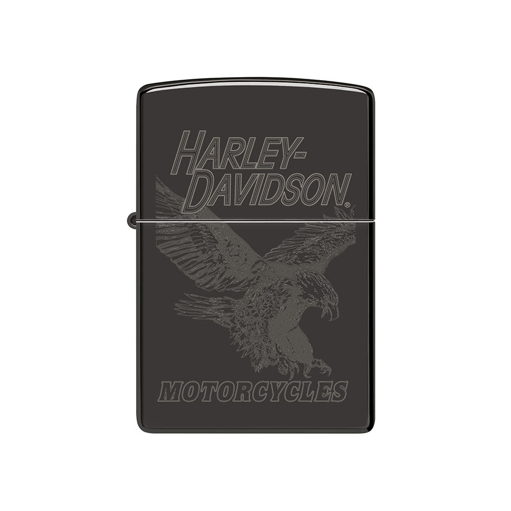 Zippo Harley Davidson høj poleret lighter