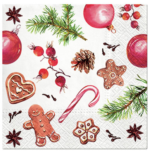 Paw Lunch Napkins 33cm