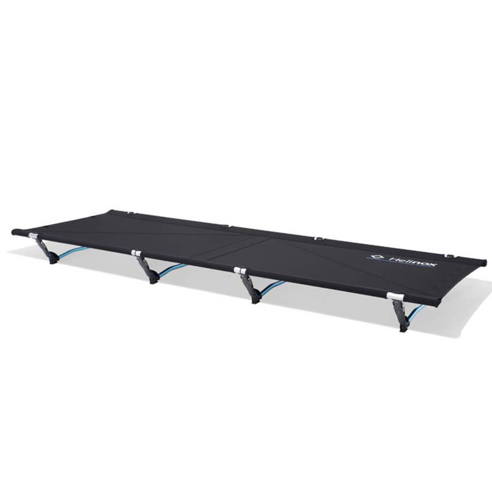 Cot Convertible Stretcher Black w/ Blue Frame