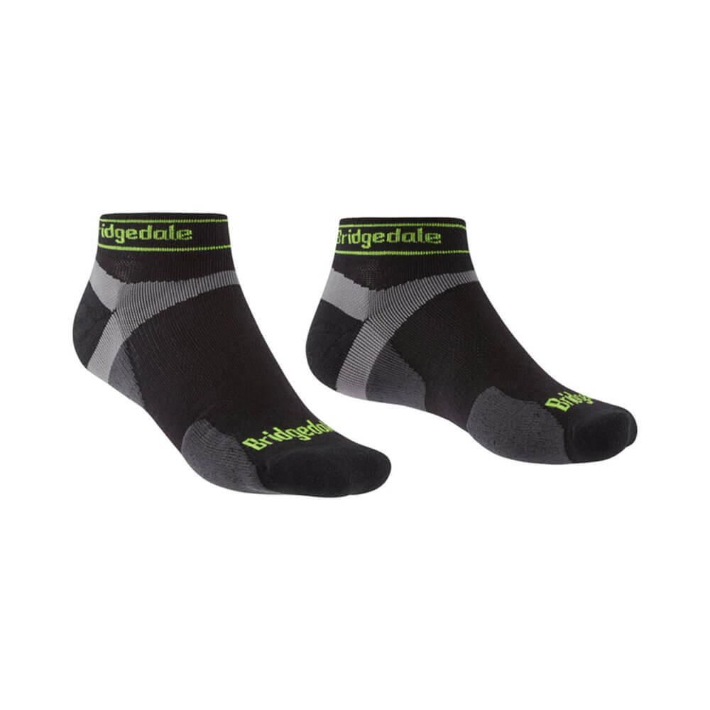  Herren Merino Sport Low Socken (Schwarz)