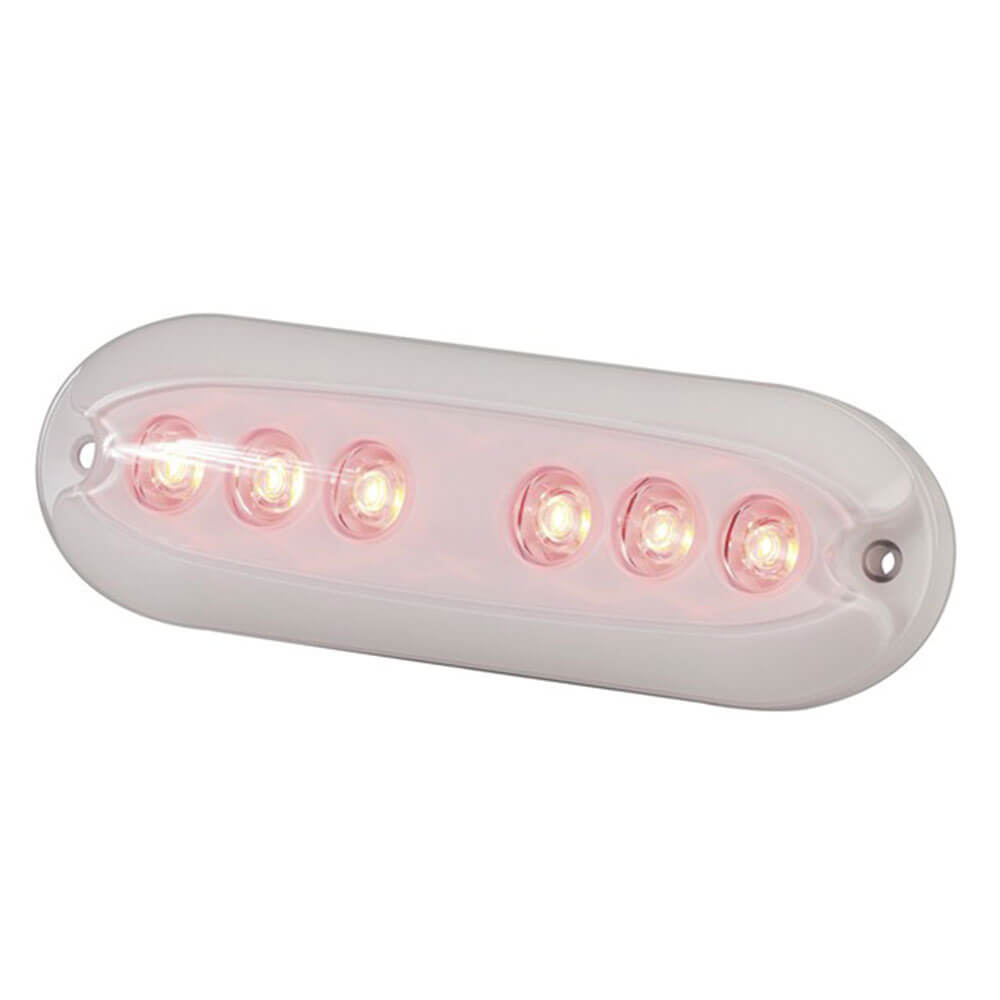 LED -lys undervandsoverflademontering (6x2w)