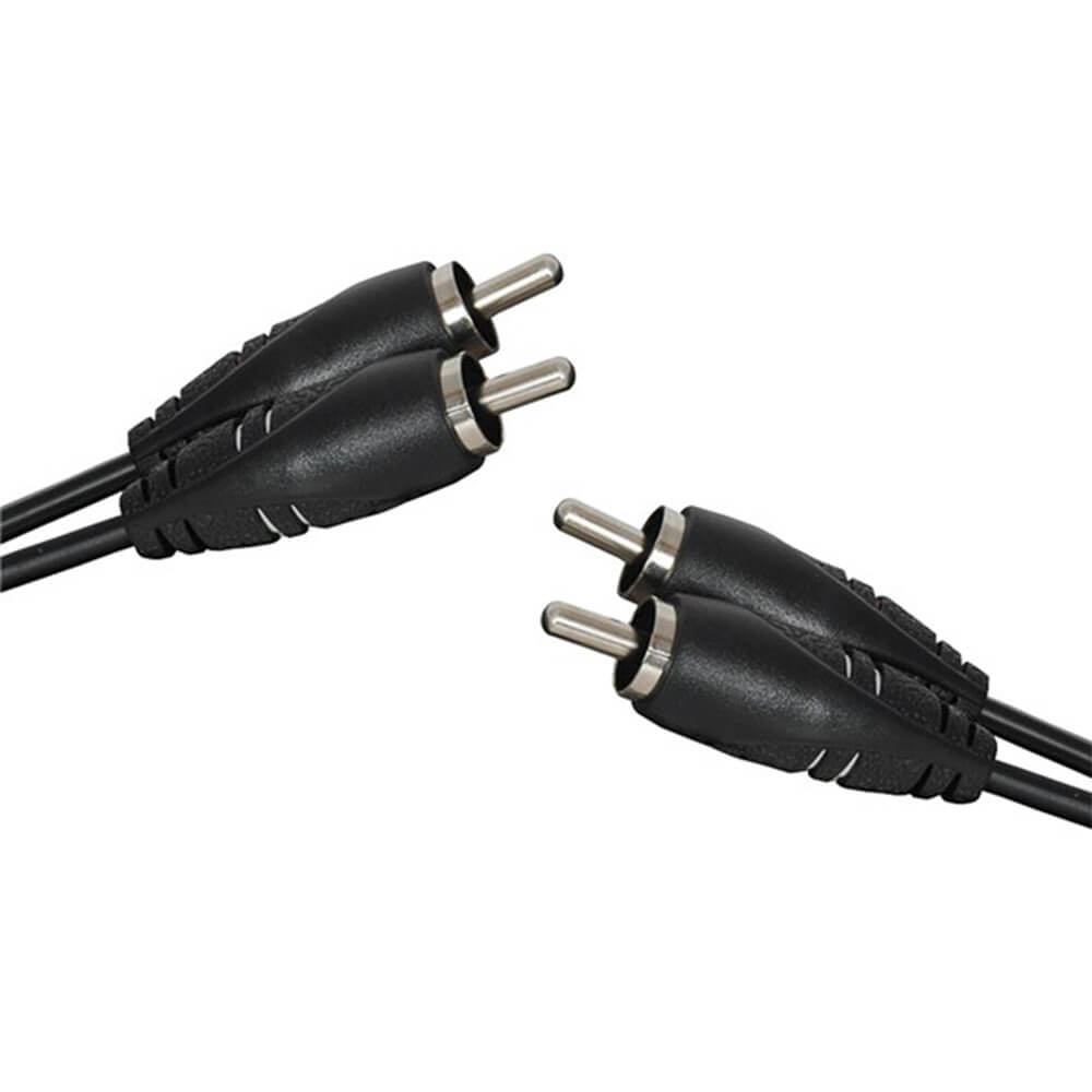 2 X RCA Bouchs à 2 X RCA Franchs Câble audio