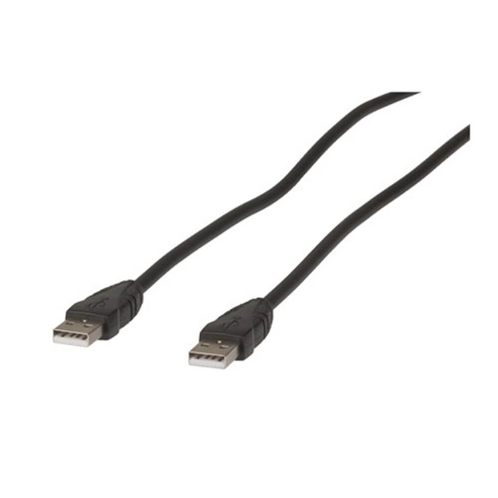 USB 2.0 Type-A-plug om kabel 1 van de kabel te sluiten