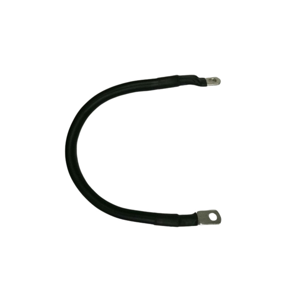 0-Gauge Tinned Battery Power Lead (Black)