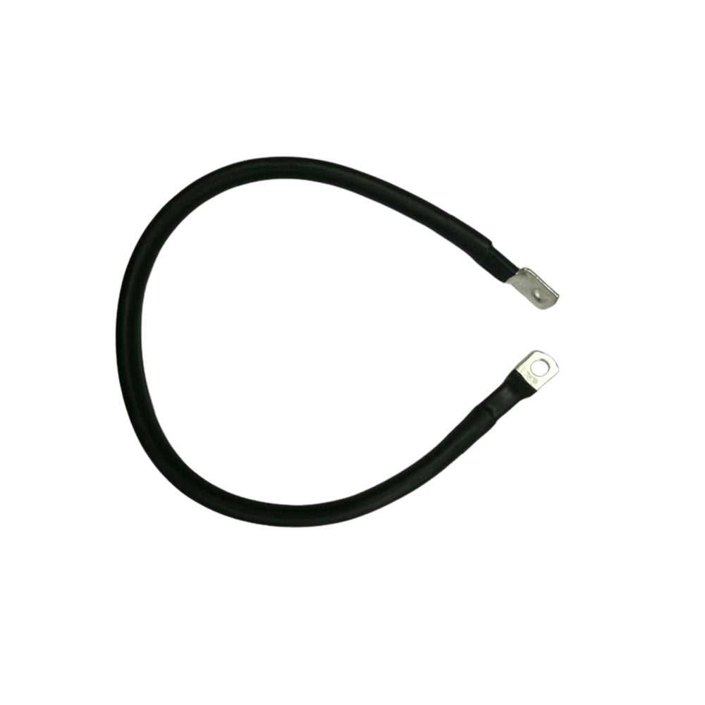 0-Gauge Tinned Battery Power Lead (Black)