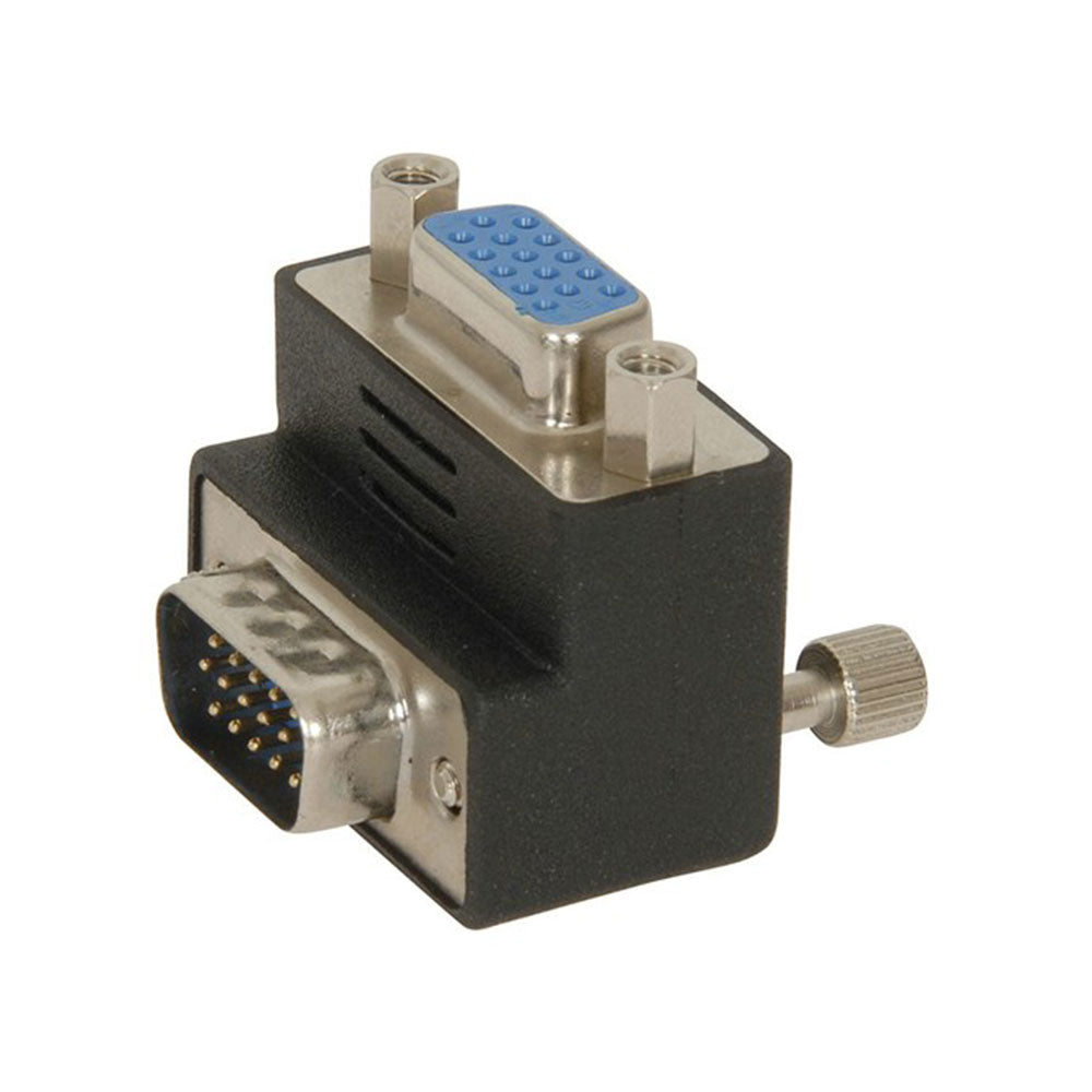 VGA Plug to Socket 90 graders adapter