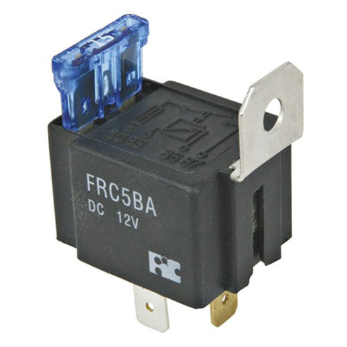 SPST Automotive Fused Relay 12VDC