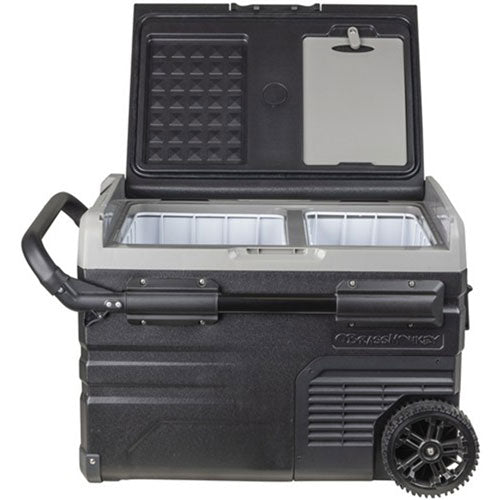 Portable Dual Zone Fridge/Freezer w/ Wheels & Batt Comp. 35L