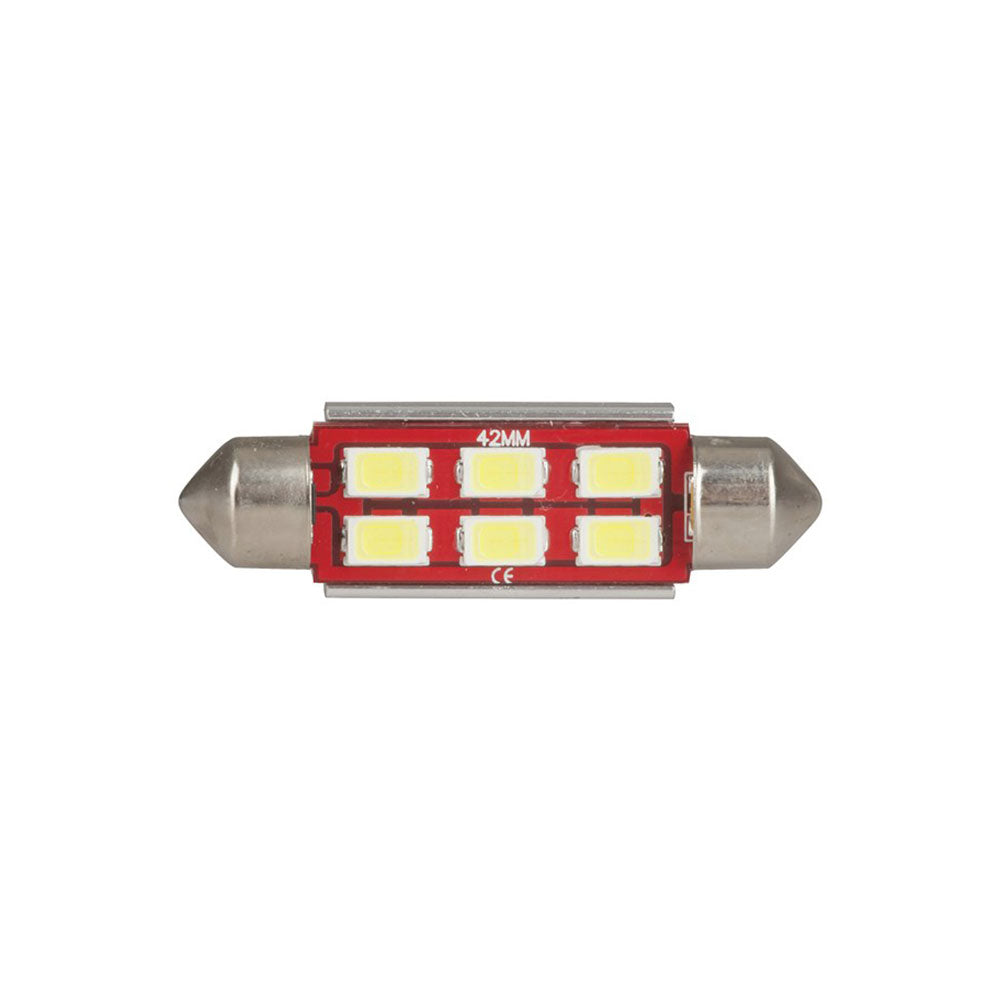 Canbus kompatibel LED Festoon Globe 12V (6x5730)