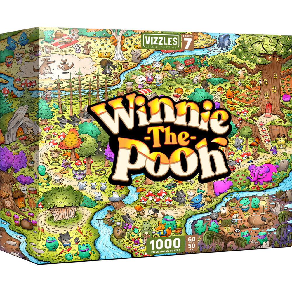 Vizzles Winnie-the-Pooh 1000pc Jigsaw Puzzle