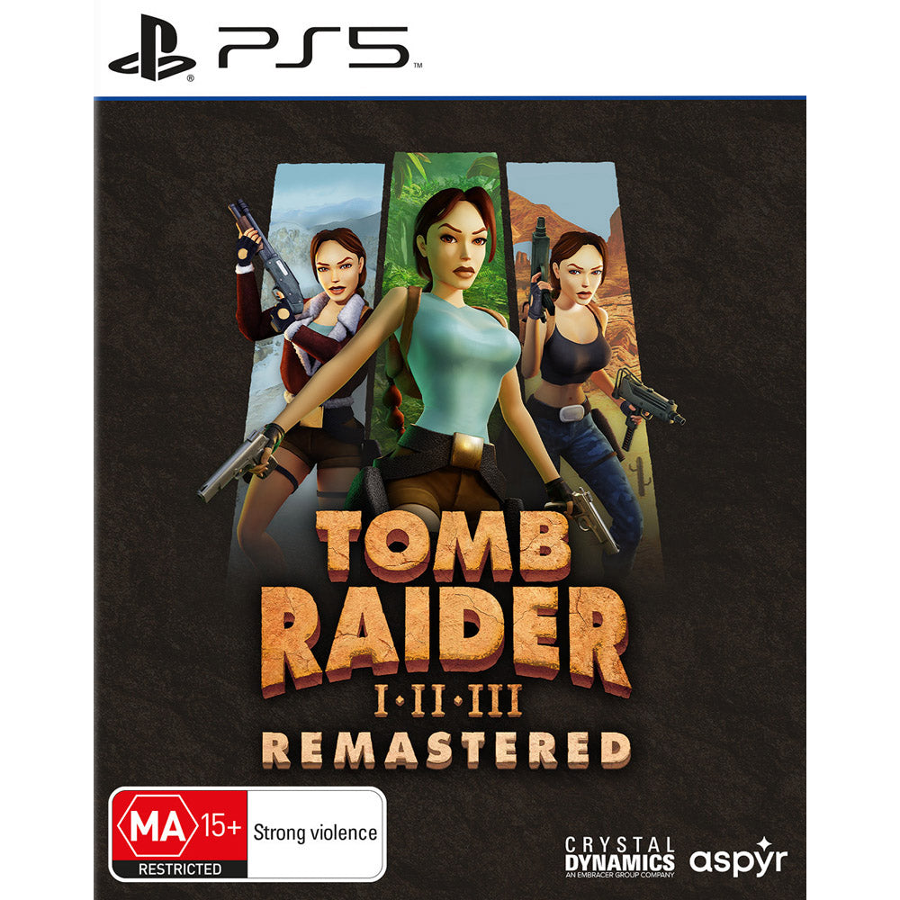 TOMB RAIDER I-III：リマスターコレクションゲーム