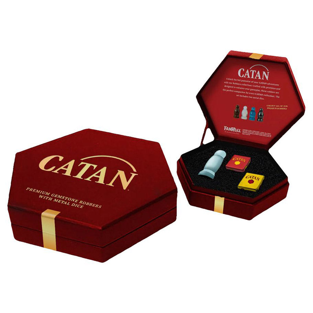 MDG Catan Premium Robber and Metal Dice Set