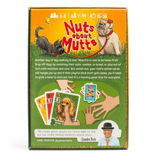 Nuts About Mutts Family Game