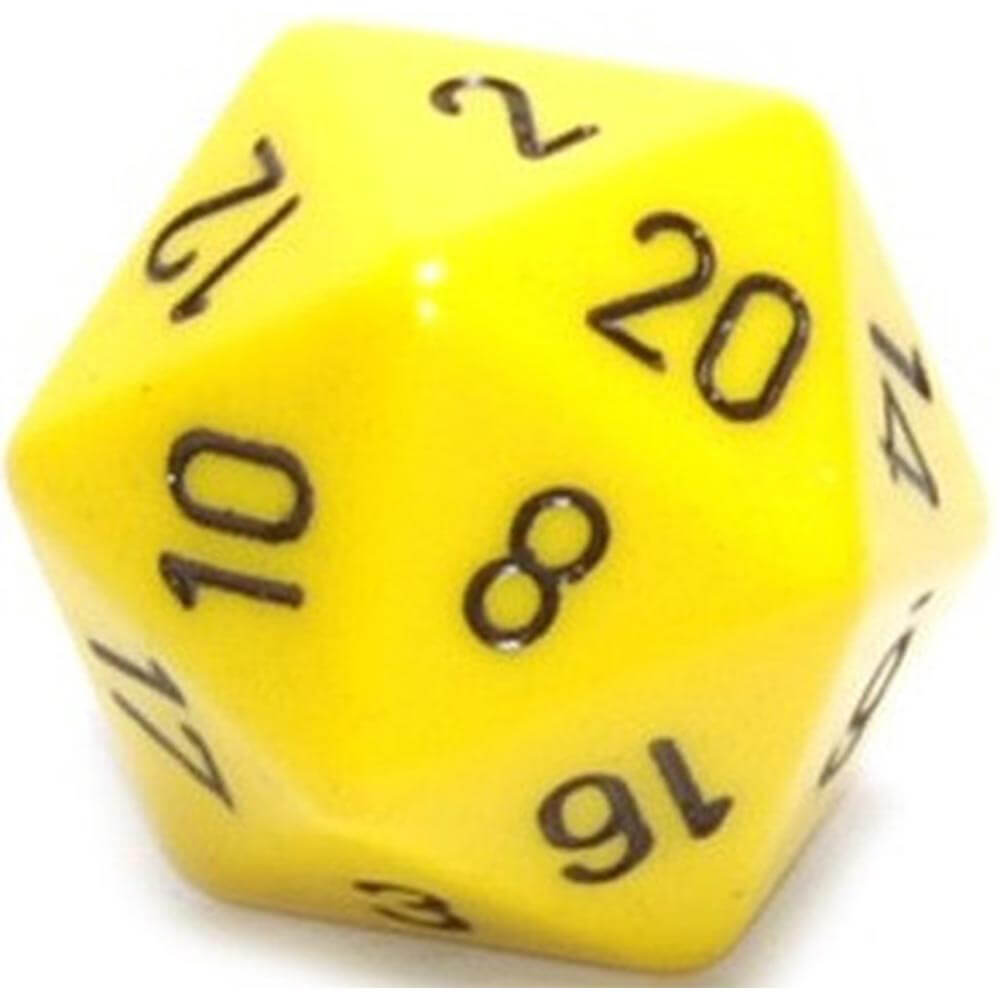 D20 DICE OPAQUE（34mm）