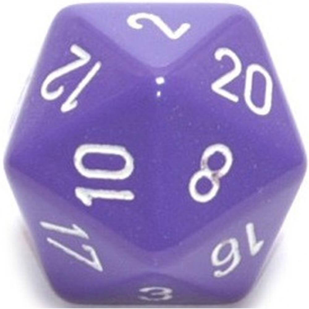 D20 DICE OPAQUE（34mm）