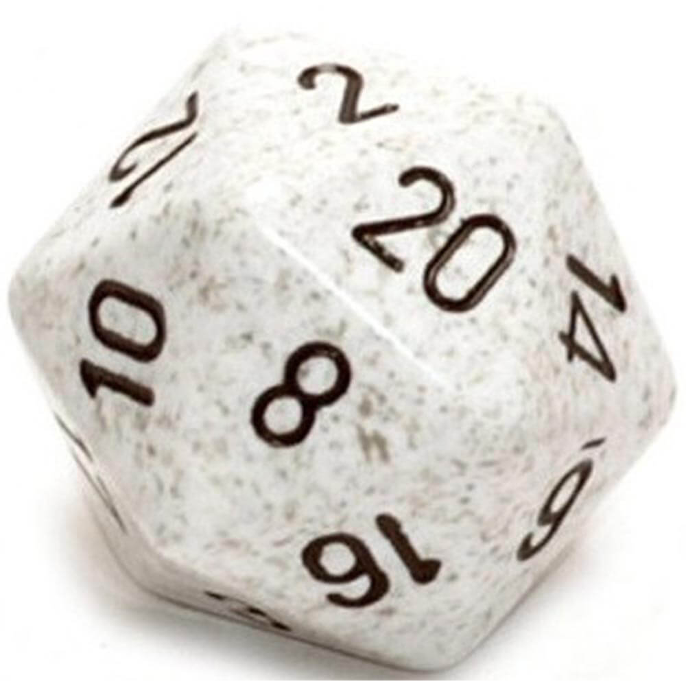 D20 Kości nakrapiane (34 mm)