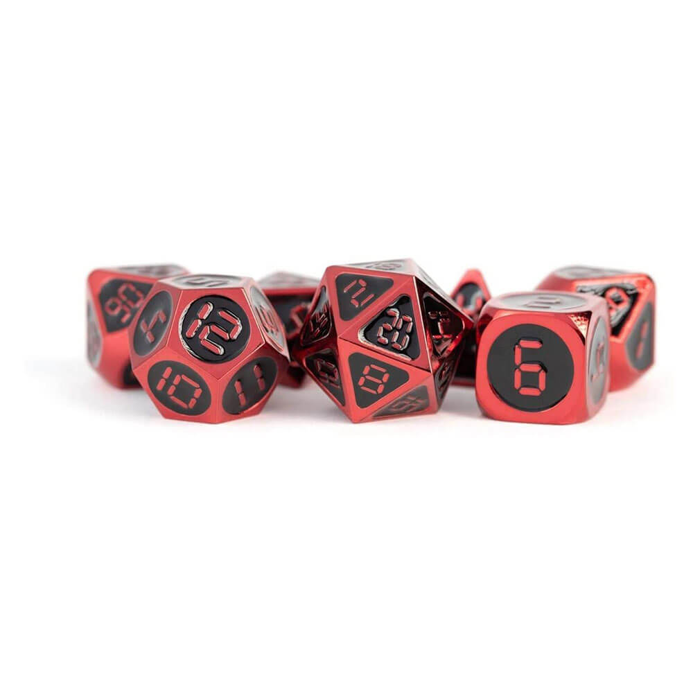 MDG Digital Enamel Metal Dice Set 16 mm