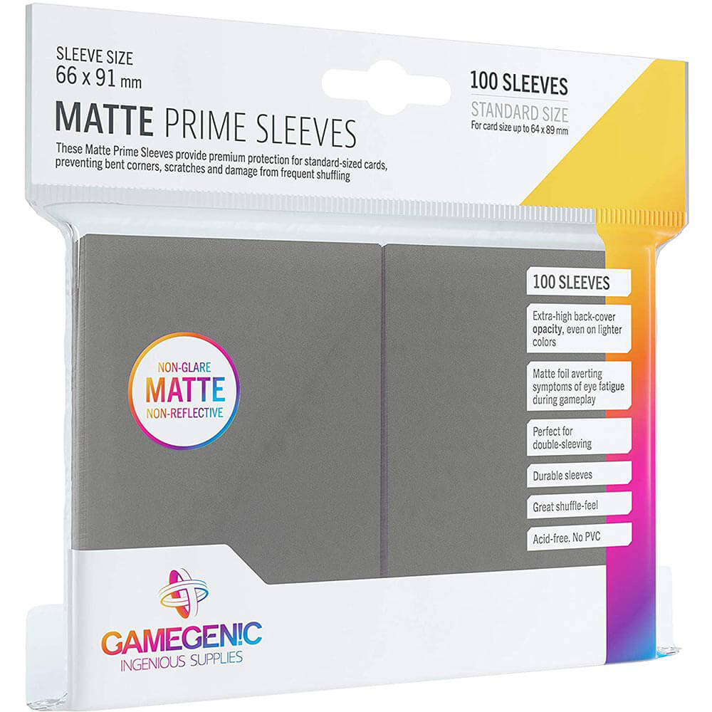 Matt Prime Card Sleeves (66 mm x 91mm 100 pr. Pakke)