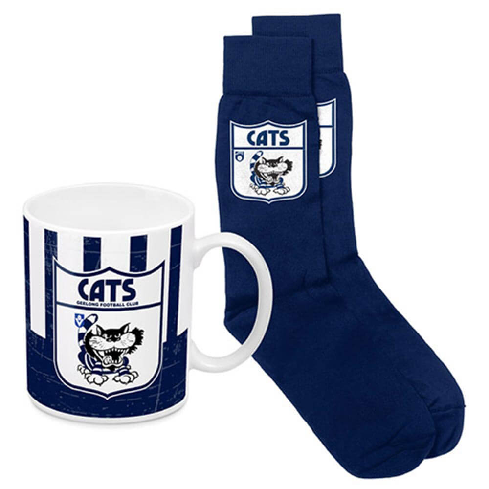 AFL Coffee Mug and Socks Heritage