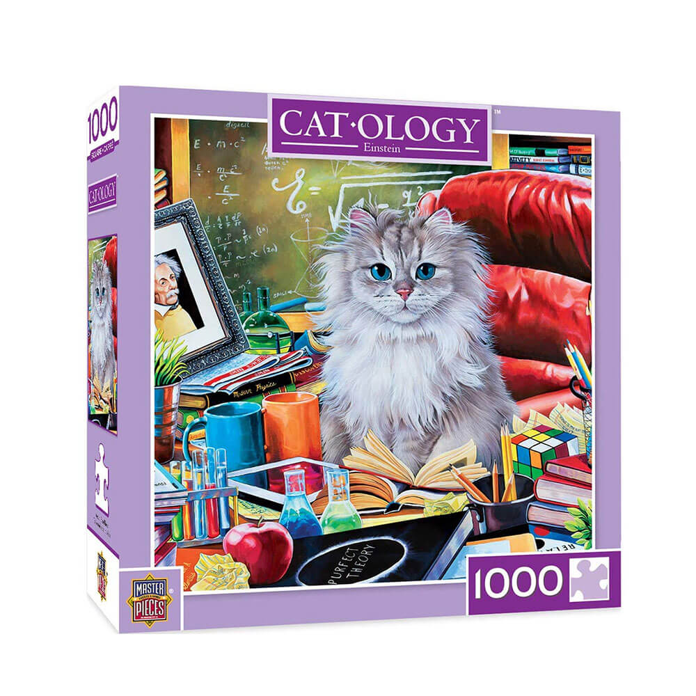 Masterpieces Puzzle Cat-Ilology (1000 st)