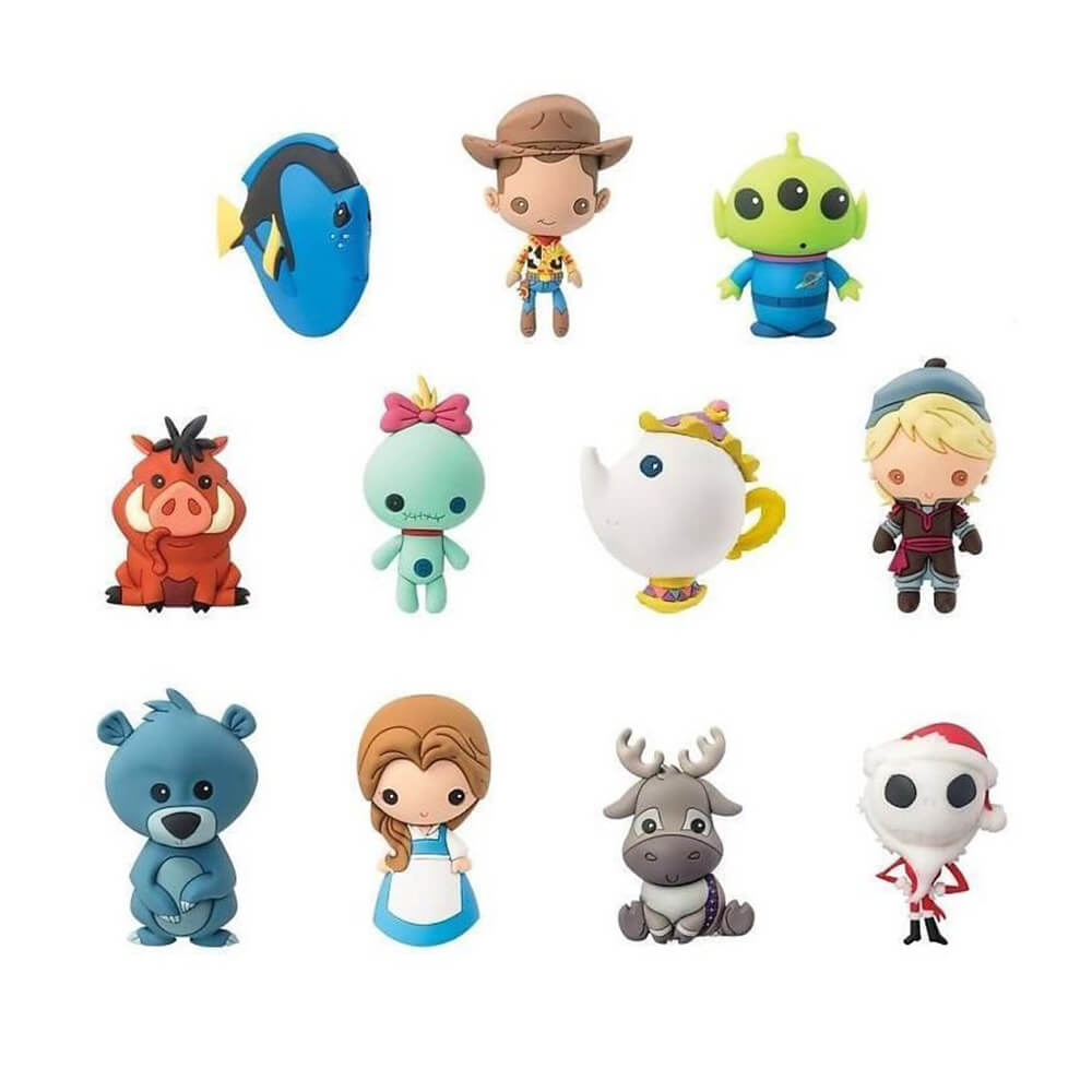 Keyring 3D Blind Bag Disney (24 Pk)