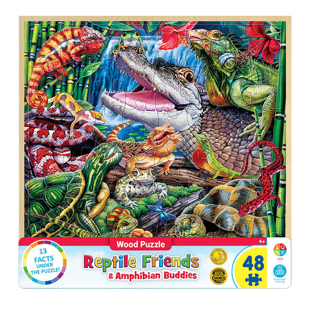 MP Wood Fun Facts Puzzle (48 st)