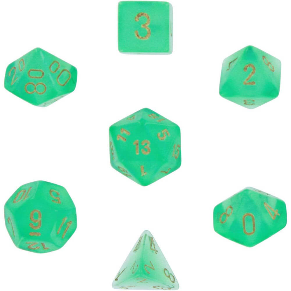 D7 Die Set Dice Borealis Poly (7 DICE)