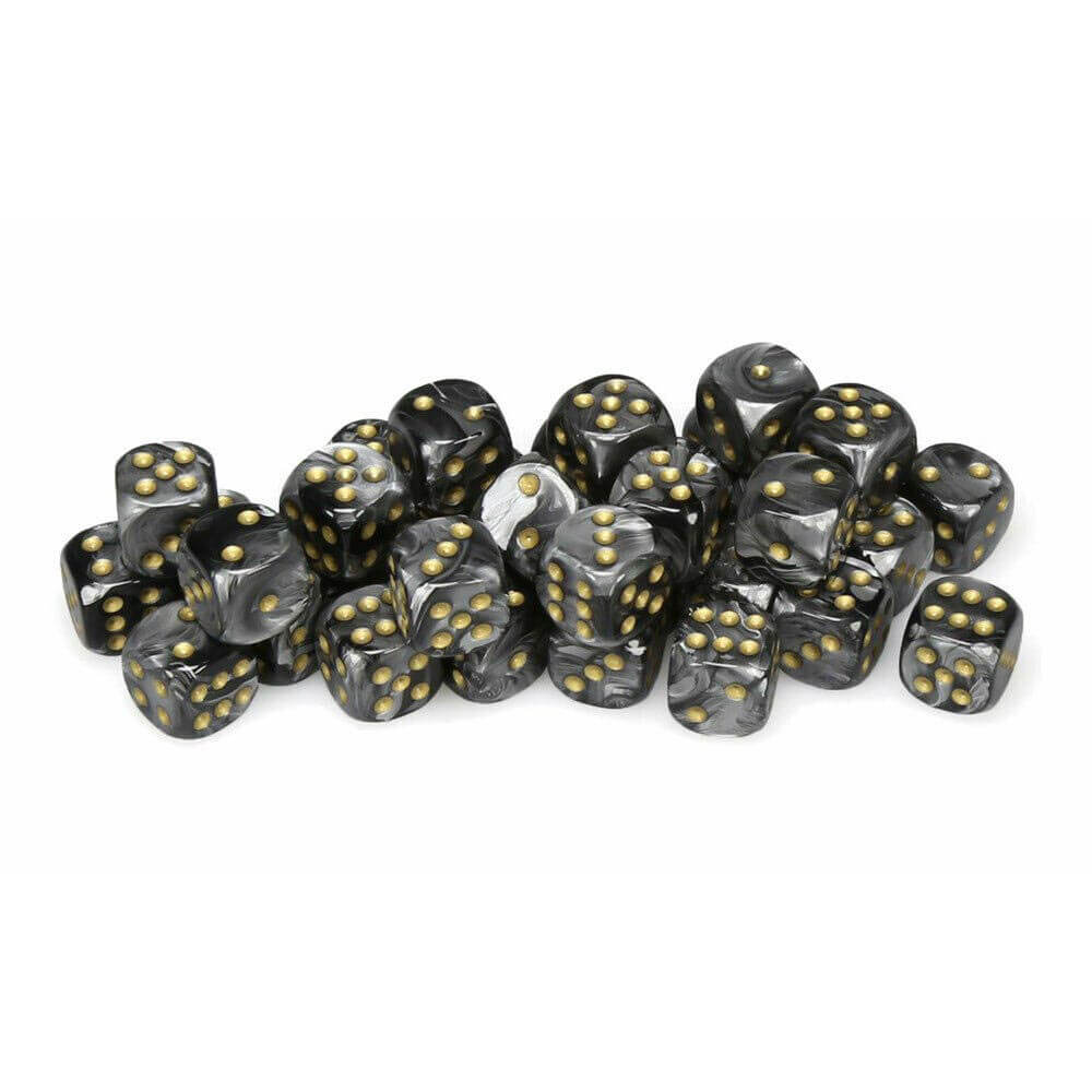 D6 Dice Lustrous 12mm (36 Dice)