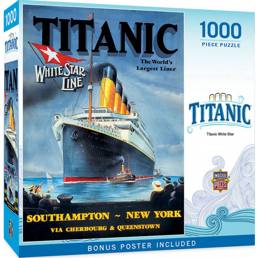 Masterpieces Titanic 1000pc puslespil